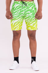 RudeStyle Athleisure Shorts - Neon Ombre